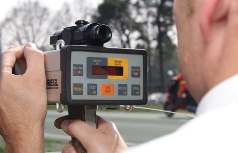 getting a speeding ticket