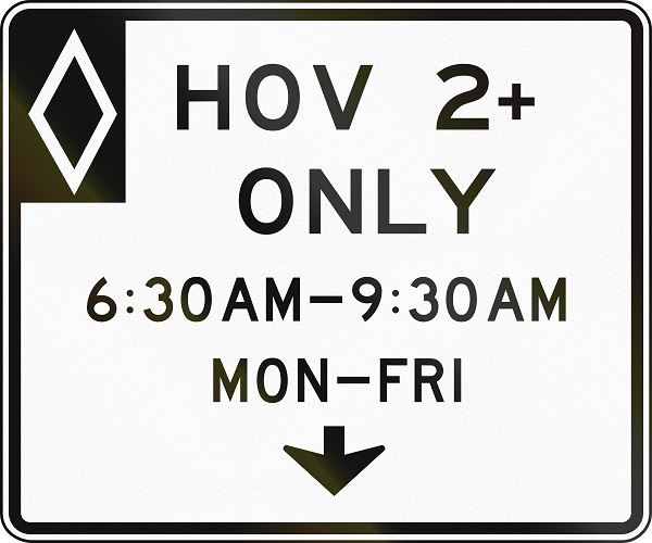 HOV-Lane Violation Ticket