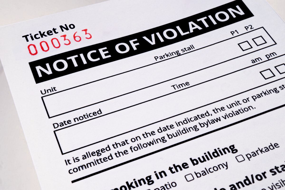 How Much Is a Lane Violation Ticket in a CMV in California?