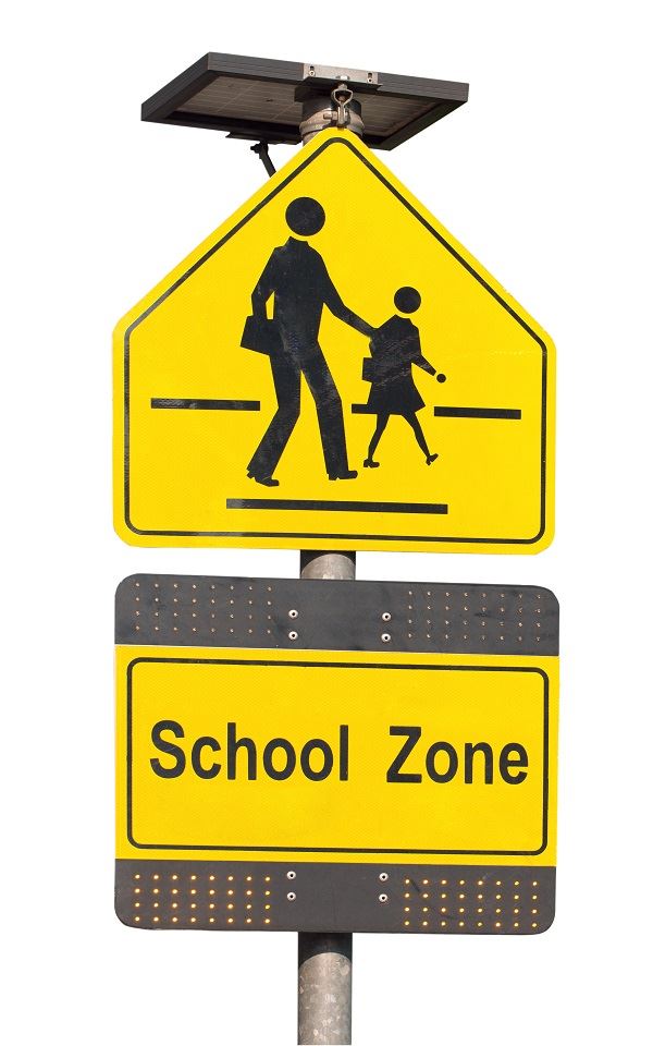 School Zone Ticket No Kids Present