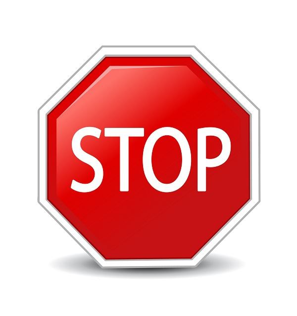 Stop sign